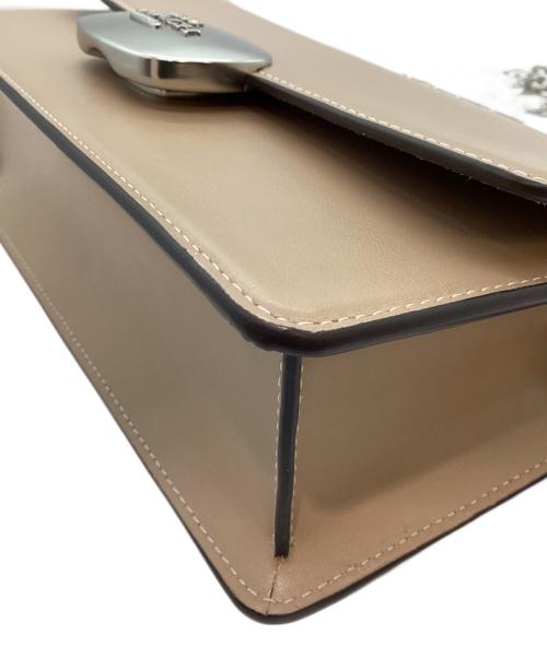 COACH（コーチ）COACH (コーチ) チェーンショルダーバッグ ベージュの古着・服飾アイテム