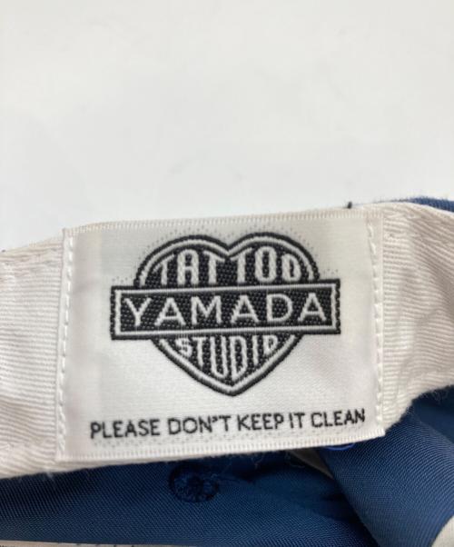 tatoo studio yamada（タトゥースタジオ ヤマダ）tatoo studio yamada (タトゥースタジオ ヤマダ) Cali Head Wear キャップ ネイビーの古着・服飾アイテム