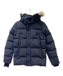 CANADA GOOSE（カナダグース）の古着「WYNDHAM PARKA BLACK LABEL」｜ブラック