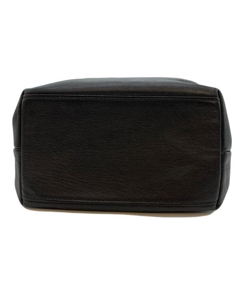 russet（ラシット）russet (ラシット) レザーショルダーバッグ ブラックの古着・服飾アイテム