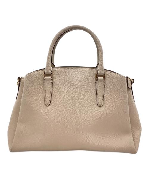 COACH（コーチ）COACH (コーチ) ハンドバッグ ベージュの古着・服飾アイテム