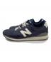 NEW BALANCE (ニューバランス) スニーカー ネイビー サイズ:27.5：6000円