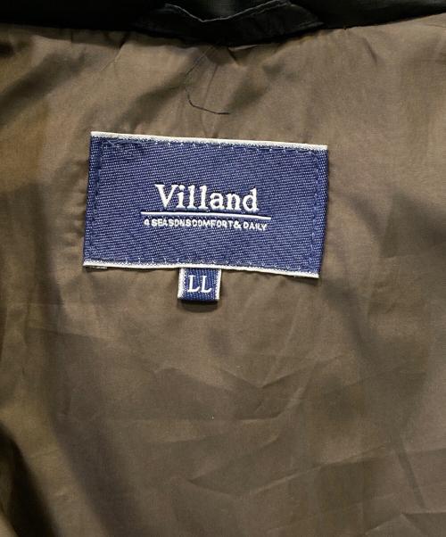 VILLAND（ビランド）VILLAND (ビランド) ダウンジャケット ブラック サイズ:LLの古着・服飾アイテム