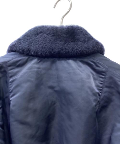 HOUSTON（ヒューストン）HOUSTON (ヒューストン) B-15Cフライトジャケット ネイビー サイズ:Mの古着・服飾アイテム