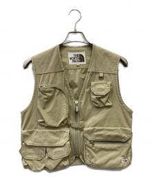 THE NORTH FACE（ザ ノース フェイス）の古着「フィッシングベスト」｜ベージュ