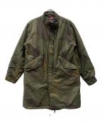 ALPHA INDUSTRIESアルファインダストリーズ）の古着「ミリタリーコート」｜オリーブ