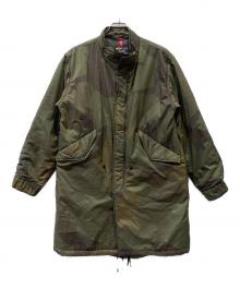 ALPHA INDUSTRIES（アルファインダストリーズ）の古着「ミリタリーコート」｜オリーブ