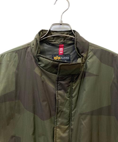 ALPHA INDUSTRIES（アルファインダストリーズ）ALPHA INDUSTRIES (アルファインダストリーズ) ミリタリーコート オリーブ サイズ:Sの古着・服飾アイテム