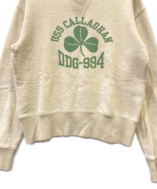 CUSHMAN（クッシュマン）CUSHMAN (クッシュマン) スウェット ベージュ サイズ:Sの古着・服飾アイテム