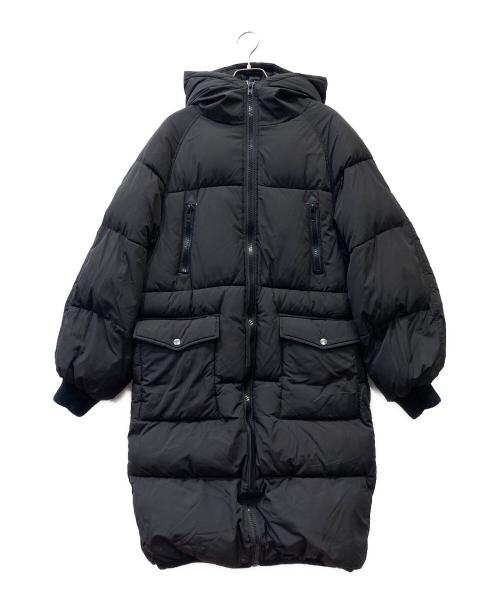 AMAIL（アマイル）AMAIL (アマイル) ダウンコート ブラック サイズ:FREEの古着・服飾アイテム