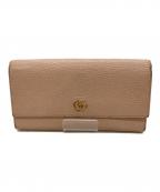 GUCCIグッチ）の古着「長財布」｜ピンク
