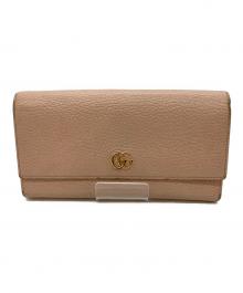 GUCCI（グッチ）の古着「長財布」｜ピンク