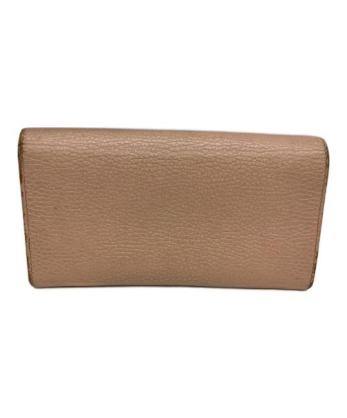GUCCI（グッチ）GUCCI (グッチ) 長財布 ピンクの古着・服飾アイテム