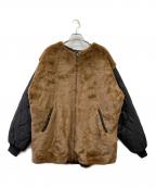 FREAK'S STOREフリークスストア）の古着「ボアジャケット」｜ブラウン