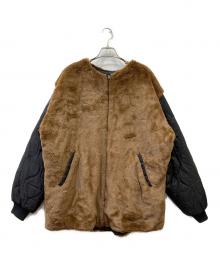 FREAK'S STORE（フリークスストア）の古着「ボアジャケット」｜ブラウン