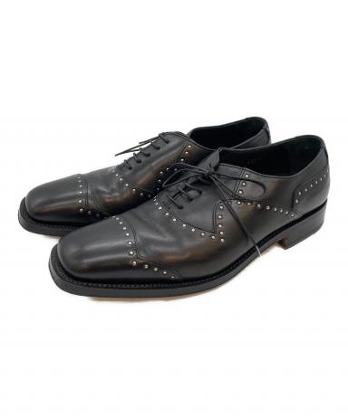 中古・古着通販】FENDI (フェンディ) スタッズシューズ ブラック