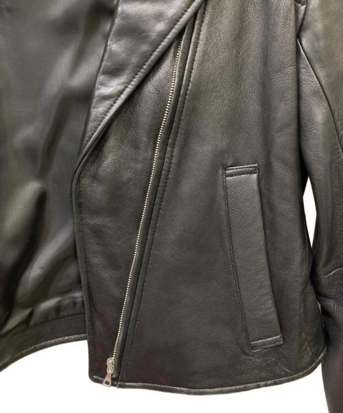 NANO BASE（ナノベース）NANO BASE (ナノベース) ライダースジャケット ブラック サイズ:38の古着・服飾アイテム