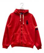 POLO RALPH LAURENポロ・ラルフローレン）の古着「パーカー」｜レッド