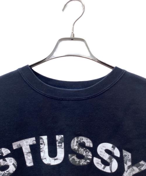 stussy（ステューシー）stussy (ステューシー) スウェット ブラック サイズ:XLargeの古着・服飾アイテム