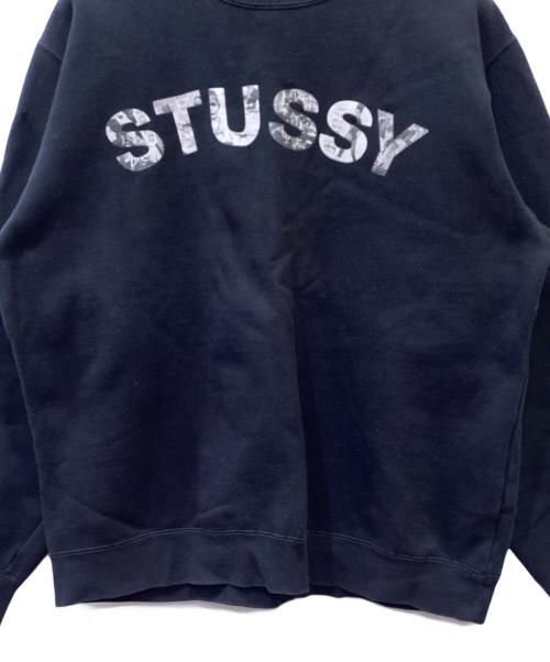 stussy（ステューシー）stussy (ステューシー) スウェット ブラック サイズ:XLargeの古着・服飾アイテム
