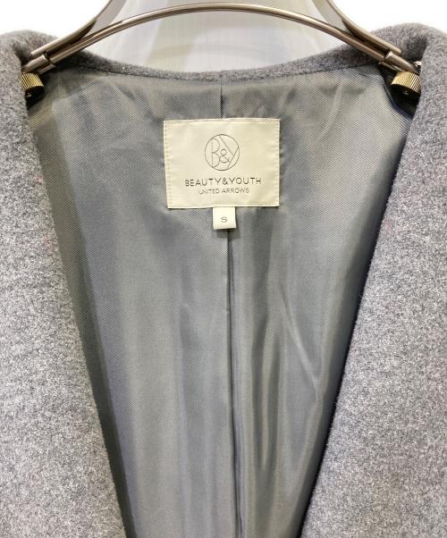 BEAUTY&YOUTH UNITED ARROWS（ビューティーアンドユースユナイテッドアローズ）BEAUTY&YOUTH UNITED ARROWS (ビューティーアンドユースユナイテッドアローズ) コート グレー サイズ:Sの古着・服飾アイテム