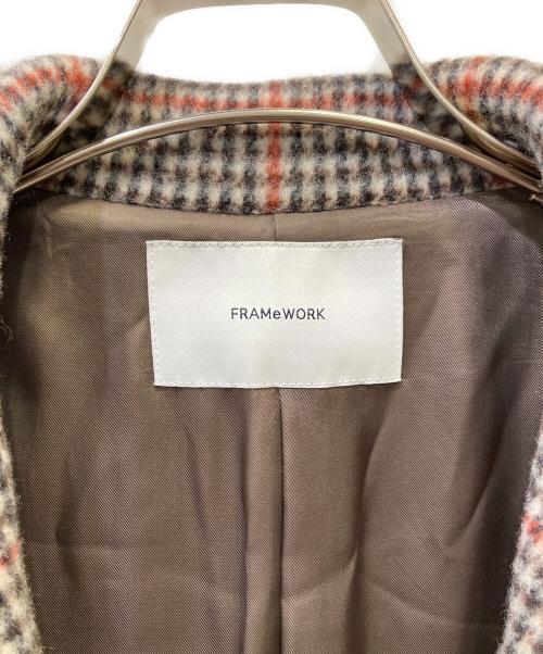 FRAMeWORK（フレームワーク）FRAMeWORK (フレームワーク) チェスターコート ブラウン サイズ:３８の古着・服飾アイテム