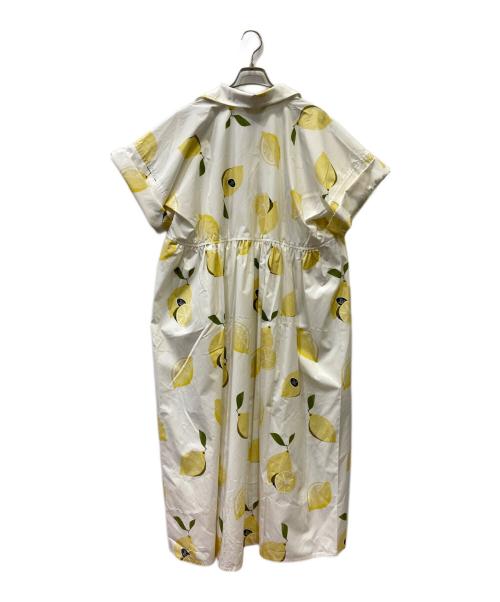 MaxMara（マックスマーラ）MaxMara (マックスマーラ) 半袖ワンピース ホワイト サイズ:38 未使用品の古着・服飾アイテム