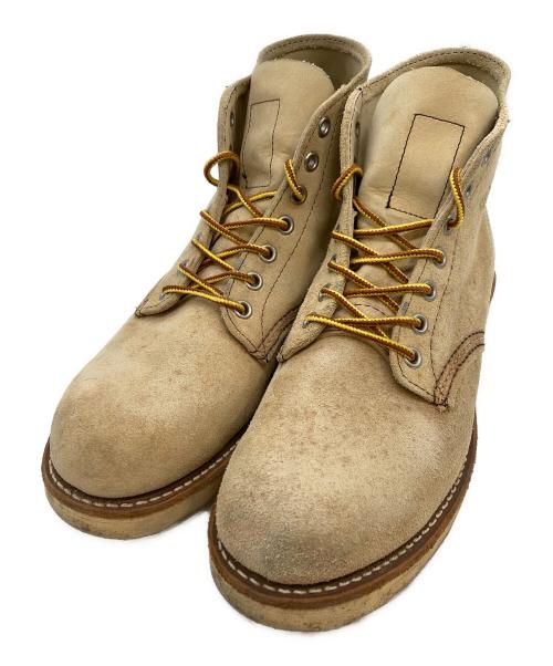 RED WING（レッドウィング）RED WING (レッドウィング) ワークブーツ ベージュ サイズ:26cmの古着・服飾アイテム