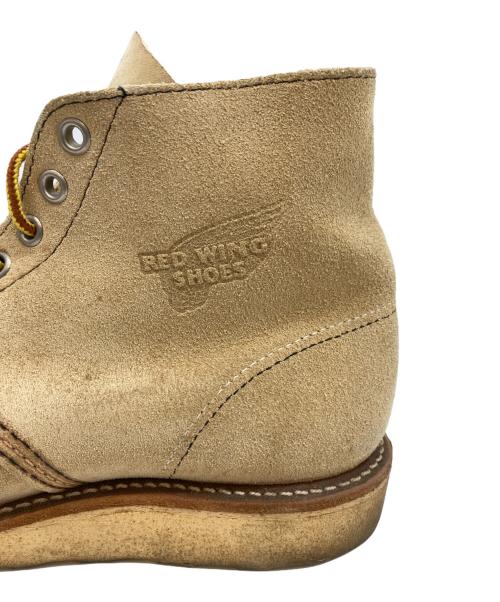 RED WING（レッドウィング）RED WING (レッドウィング) ワークブーツ ベージュ サイズ:26cmの古着・服飾アイテム