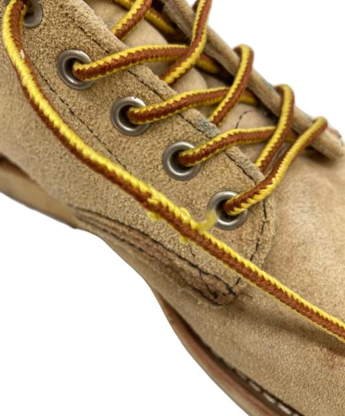 RED WING（レッドウィング）RED WING (レッドウィング) ワークブーツ ベージュ サイズ:26cmの古着・服飾アイテム