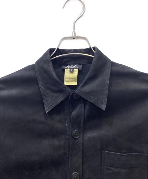 A.P.C.（アーペーセー）A.P.C. (アーペーセー) 長袖シャツ ブラック サイズ:Sの古着・服飾アイテム