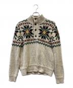 POLO RALPH LAURENポロ・ラルフローレン）の古着「厚手ニット」｜ベージュ