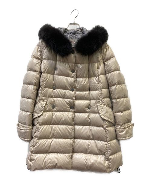 DUVETICA（デュベティカ）DUVETICA (デュベティカ) ダウンコート ベージュ サイズ:40の古着・服飾アイテム