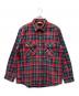 FIVE BROTHER（ファイブブラザー）の古着「長袖シャツ」｜レッド×グリーン