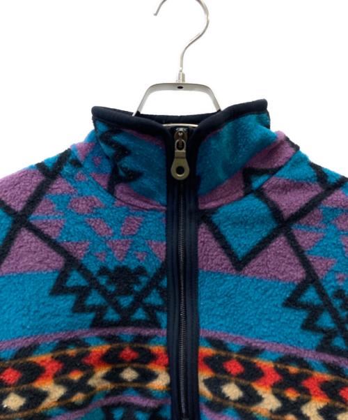 WOOLRICH（ウールリッチ）WOOLRICH (ウールリッチ) ハーフジップフリースプルオーバー ブルー サイズ:Sの古着・服飾アイテム