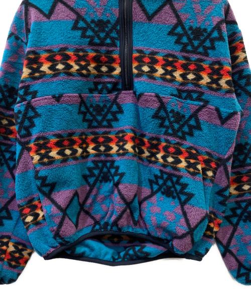 WOOLRICH（ウールリッチ）WOOLRICH (ウールリッチ) ハーフジップフリースプルオーバー ブルー サイズ:Sの古着・服飾アイテム