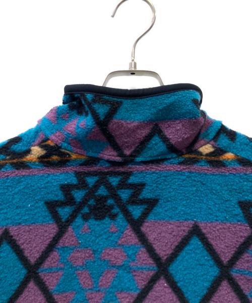 WOOLRICH（ウールリッチ）WOOLRICH (ウールリッチ) ハーフジップフリースプルオーバー ブルー サイズ:Sの古着・服飾アイテム