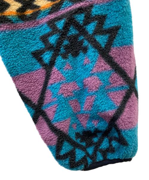 WOOLRICH（ウールリッチ）WOOLRICH (ウールリッチ) ハーフジップフリースプルオーバー ブルー サイズ:Sの古着・服飾アイテム