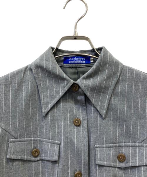 BURBERRY BLUE LABEL（バーバリーロンドンブルーレーベル）BURBERRY BLUE LABEL (バーバリーロンドンブルーレーベル) 長袖ワンピース グレー サイズ:３８の古着・服飾アイテム