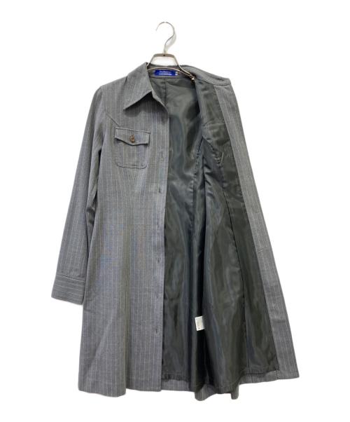 BURBERRY BLUE LABEL（バーバリーロンドンブルーレーベル）BURBERRY BLUE LABEL (バーバリーロンドンブルーレーベル) 長袖ワンピース グレー サイズ:３８の古着・服飾アイテム