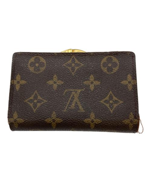LOUIS VUITTON（ルイ ヴィトン）LOUIS VUITTON (ルイ ヴィトン) がま口財布 ブラウンの古着・服飾アイテム