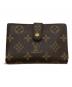 LOUIS VUITTON（ルイ ヴィトン）の古着「がま口財布」｜ブラウン