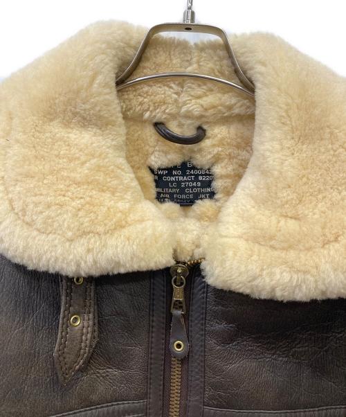 nobrand（ノーブランド）nobrand (ノーブランド) フライトジャケット ブラウン サイズ:Mの古着・服飾アイテム