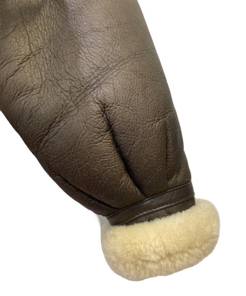 nobrand（ノーブランド）nobrand (ノーブランド) フライトジャケット ブラウン サイズ:Mの古着・服飾アイテム