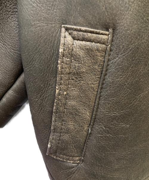 nobrand（ノーブランド）nobrand (ノーブランド) フライトジャケット ブラウン サイズ:Mの古着・服飾アイテム