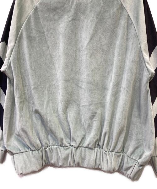 米津玄師（ヨネヅゲンシ）米津玄師 (ヨネズケンシ) ベロアプルオーバー ブルー サイズ:Mの古着・服飾アイテム