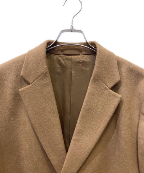 UNIQLO（ユニクロ）UNIQLO (ユニクロ) ウールカシミヤチェスターコート ブラウン サイズ:XLの古着・服飾アイテム