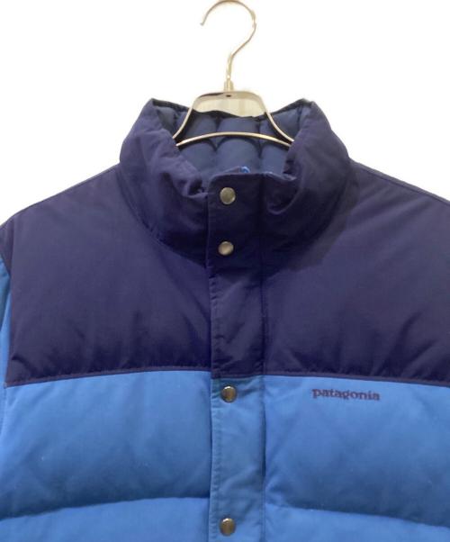 Patagonia（パタゴニア）Patagonia (パタゴニア) ビビーダウンジャケット ブルー×ネイビー サイズ:ｍの古着・服飾アイテム