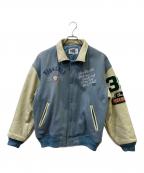 NEO BLOOD TOKYOネオ ブロード トウキョウ）の古着「スタジャン」｜スカイブルー