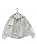 nest Robeネストローブ）の古着「長袖ブラウス」｜ホワイト